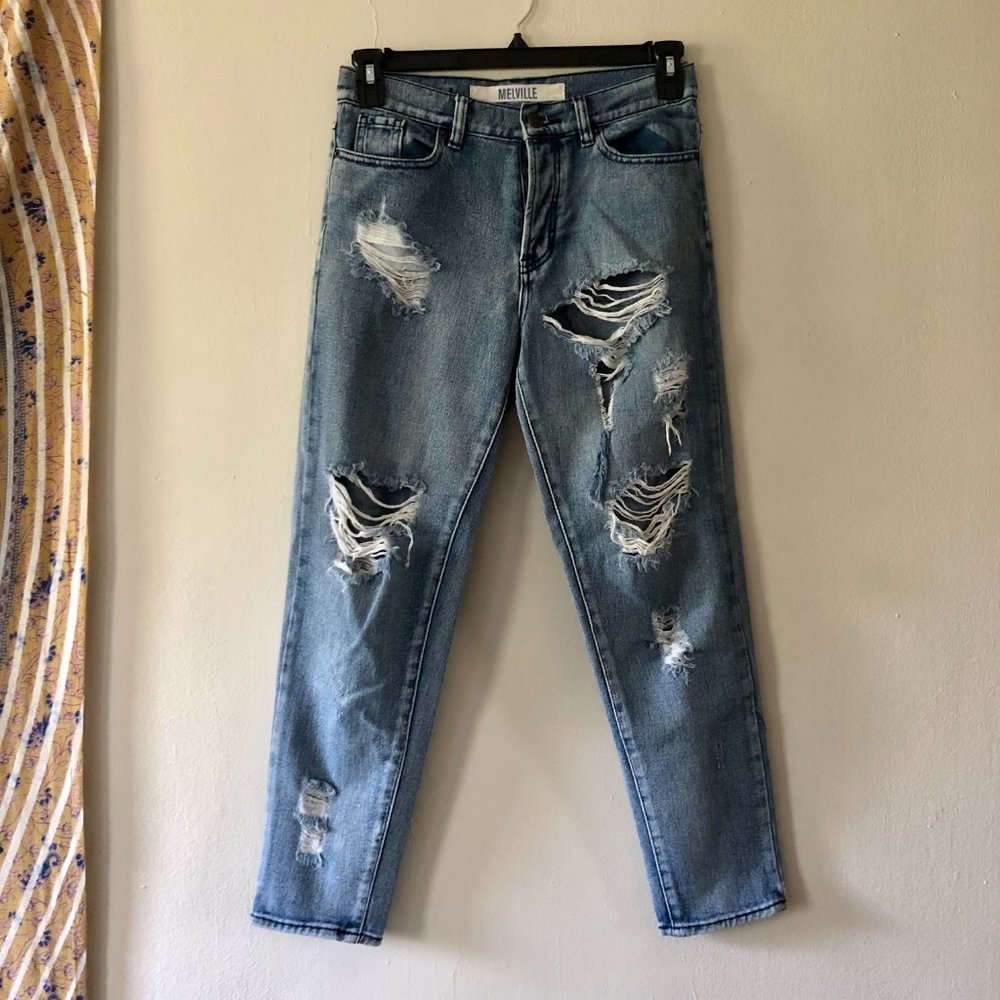 Brandy super distressed jeans